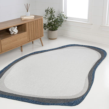 Wyatt Modern Rustic Abstract Indoor/Outdoor Area Rug